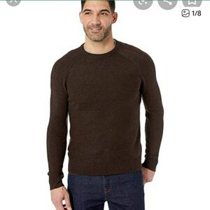 SmartWool Ripple Ridge Crew Sweater Size Medium